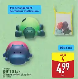 ALDI TOYLINO Jouets de bain offre
