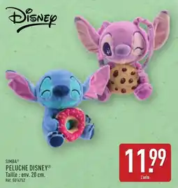 ALDI SIMBA Peluche disney offre