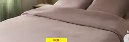 ALDI NOVITESSE Parure de lit gaze de coton offre