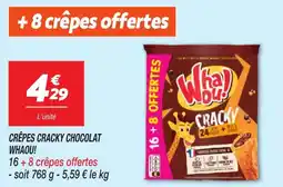 Netto Crêpes cracky chocolat whaou offre