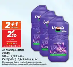Netto Gel douche délassante ushuaia offre