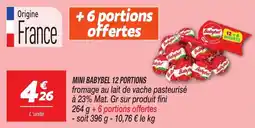 Netto Mini babybel 12 portions offre