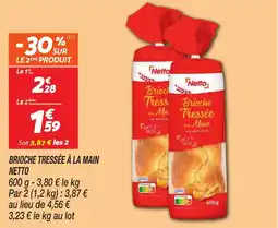 Netto Brioche tressée à la main netto offre