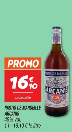 Netto Pastis de marseille arcanis offre
