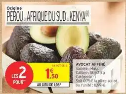 Intermarché AVOCAT AFFINE offre