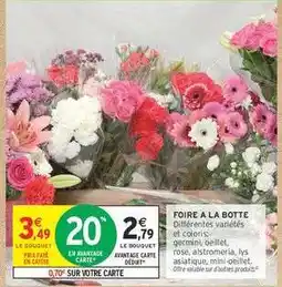 Intermarché Foire à la botte offre