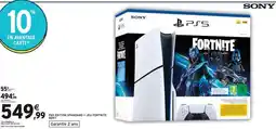 Intermarché Hyper PS5 Édition Standard + Jeu Fortnite offre