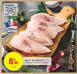 Intermarché FILET DE POULET offre