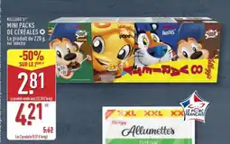 ALDI Kellogg's Mini Packs de Céréales offre