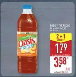 ALDI Oasis Thé Pêche offre