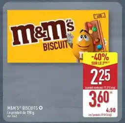 ALDI M&M's Biscuits offre