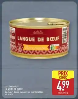 ALDI LANGUE DE BOEUF offre