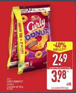 ALDI Vico Curly Donuts offre