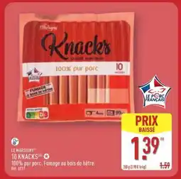 ALDI 10 KNACKS offre
