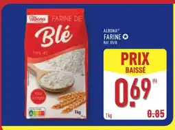 ALDI Albona Farine de Blé offre