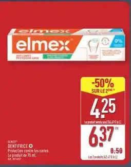 ALDI ELMEX Dentifrice offre