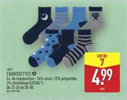 ALDI Chaussettes offre