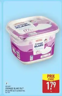 ALDI MILSANI FROMAGE BLANC 0% offre