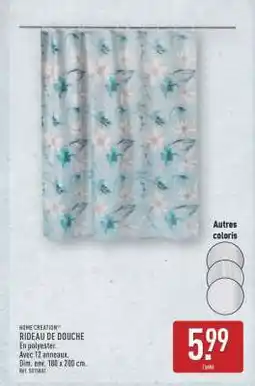 ALDI Rideau de douche offre