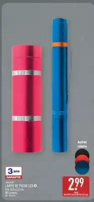ALDI LAMPE DE POCHE LED offre