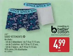 ALDI Sous-vêtements offre