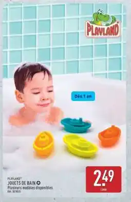 ALDI PLAYLAND JOUETS DE BAIN offre