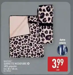 ALDI SERVIETTE MICROFIBRE offre