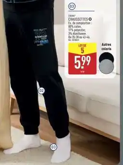 ALDI Chaussettes offre