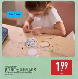 ALDI SET CRÉATION DE BRACELET offre
