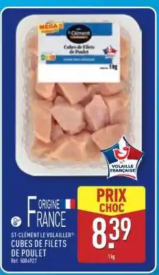 ALDI Cubes de Filets de Poulet offre