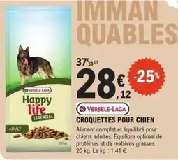 E.Leclerc Brico VERSELE-LAGA Croquettes pour chien offre