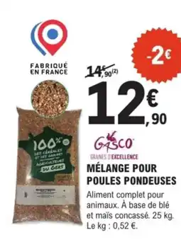 E.Leclerc Brico Mélange pour poules pondeuses offre