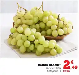 Maximarché Raisin blanc offre