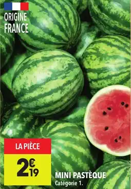 Supeco Mini pastèque offre