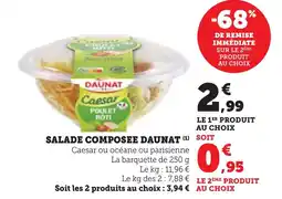 Maximarché Salade composee daunat offre