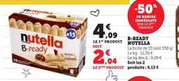 Maximarché B-ready nutella offre