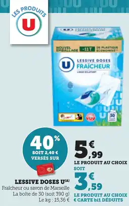 Maximarché Lessive doses u offre