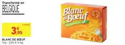Intermarché Blanc de bœuf offre