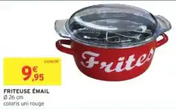 Intermarché Friteuse émail offre