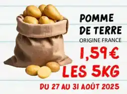 Hmarket Pomme de terre offre