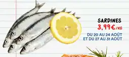 Hmarket Sardines offre