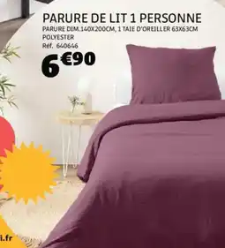 Gifi Parure de lit 1 personne offre