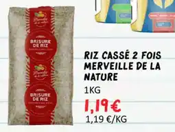 Hmarket Riz casse 2 fois merveille de la nature offre