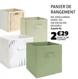 Gifi Panier de rangement offre