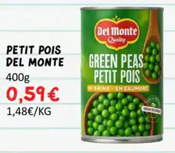 Hmarket Petit pois del monte offre