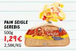 Hmarket Pain seigle serebis offre