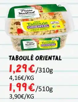 Hmarket Taboulé oriental offre