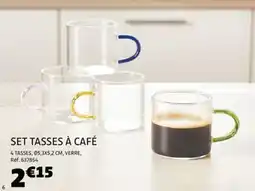 Gifi Set tasses à café offre