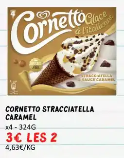 Hmarket Cornetto stracciatella caramel offre