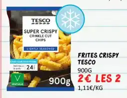 Hmarket Frites crispy tesco offre